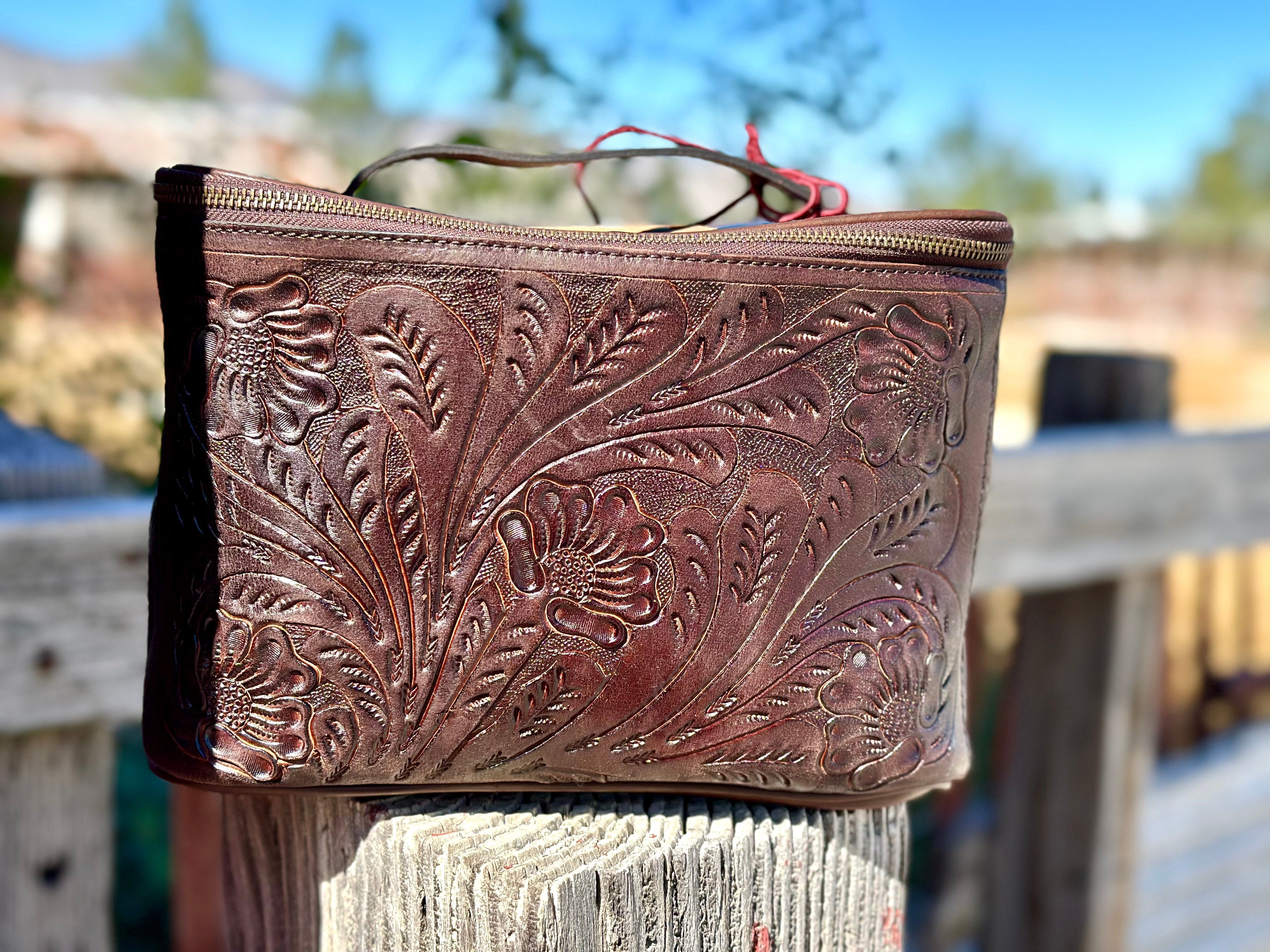 Leather Tooled Accessory online Case