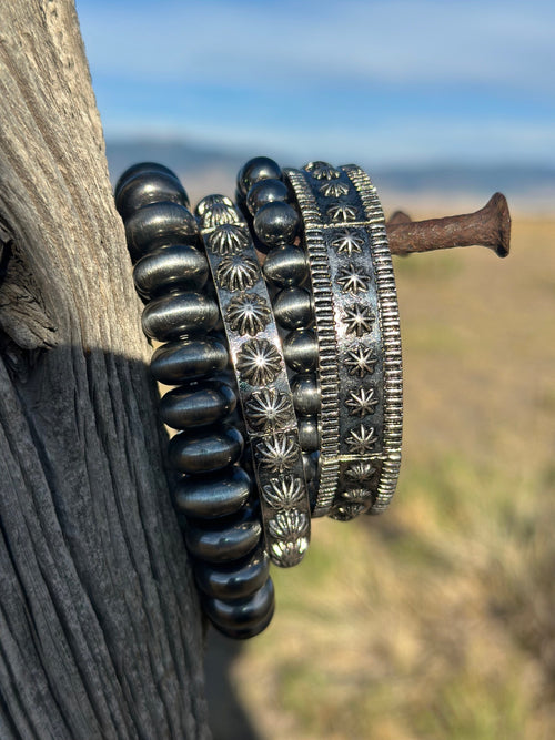 Shop Envi Me Bracelets Be My Vintage Southwest Silver Bracelet Stack