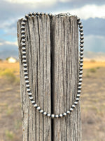 Shop Envi Me Necklaces The Albuqurque Days Sterling Silver NA Navajo Pearl Necklace