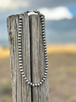 Shop Envi Me Necklaces The Albuqurque Days Sterling Silver NA Navajo Pearl Necklace