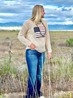 Shop Envi Me The All American Girl Sequin Flag Top