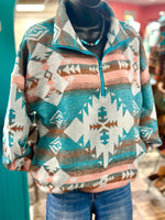 Shop Envi Me Cardigans and Kimonos The Autumn at The Feedlot Aztec Pullover Jacket