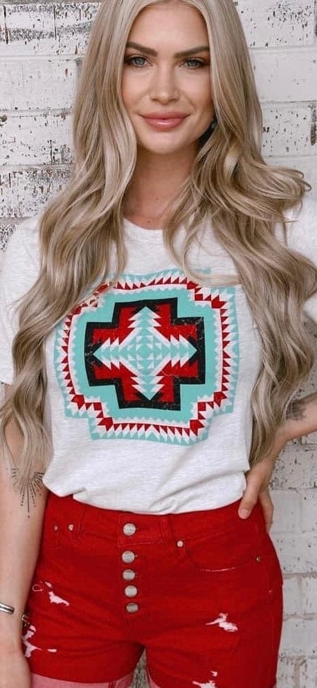 Shop Envi Me Bottoms The Aztec Summer Tee