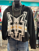 Shop Envi Me Cardigans and Kimonos The Bandera Aztec Hoodie Sweater