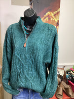 Shop Envi Me tops The Billings Teal Cowboy Sweater