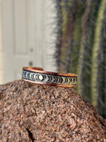 Shop Envi Me Bracelets Sterling Silver & Copper The Bluffs Copper & Sterling Silver Cuff Bracelet