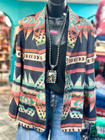 Shop Envi Me The Cowboy Town Aztec Blazer