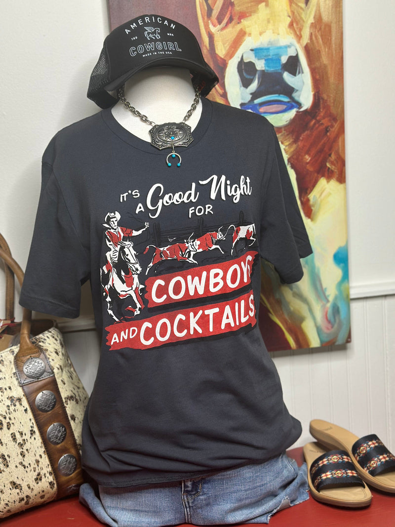 Shop Envi Me The Cowboys & Cocktails Tee