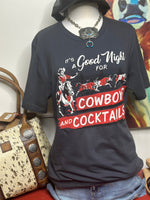 Shop Envi Me The Cowboys & Cocktails Tee