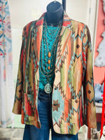 Shop Envi Me The Day At The Stockyards Aztec Blazer