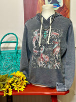 Shop Envi Me Cardigans and Kimonos The Day Off Cowboy Way Hoodie Sweatshirt