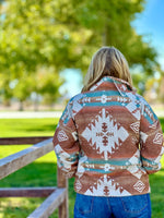 Shop Envi Me Cardigans and Kimonos The Fall at The Feedlot Aztec Pullover Jacket