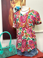 Shop Envi Me tops The Frisco’s Floral V Neck Top