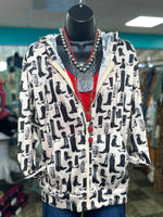 Shop Envi Me Cardigans and Kimonos The Give Me The Boots Zip Up Knit Hoodie Cardigan