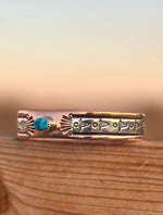 Shop Envi Me Bracelets Sterling Silver Kingman Turquoise & Copper The Longhorns Turquoise Copper & Sterling Silver Cuff Bracelet