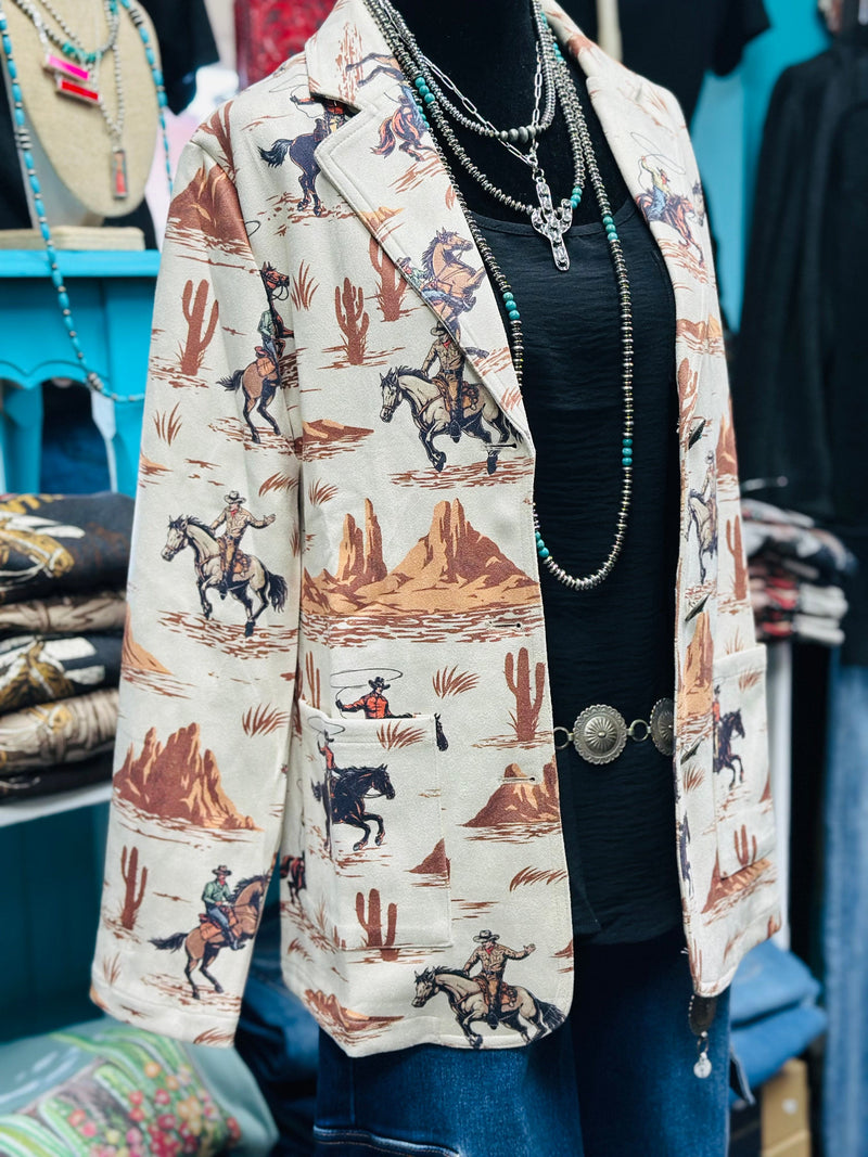 Shop Envi Me The Ranchin’ In The Desert Blazer