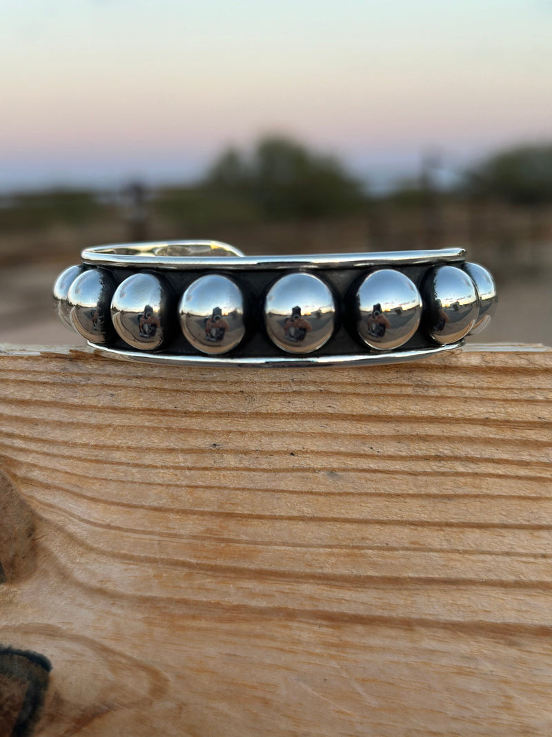 Shop Envi Me Bracelets Silver The Remuda Sterling Silver Southwest Cuff Bracelet