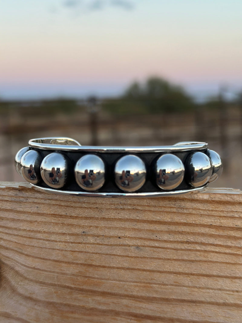 Shop Envi Me Bracelets Silver The Remuda Sterling Silver Southwest Cuff Bracelet