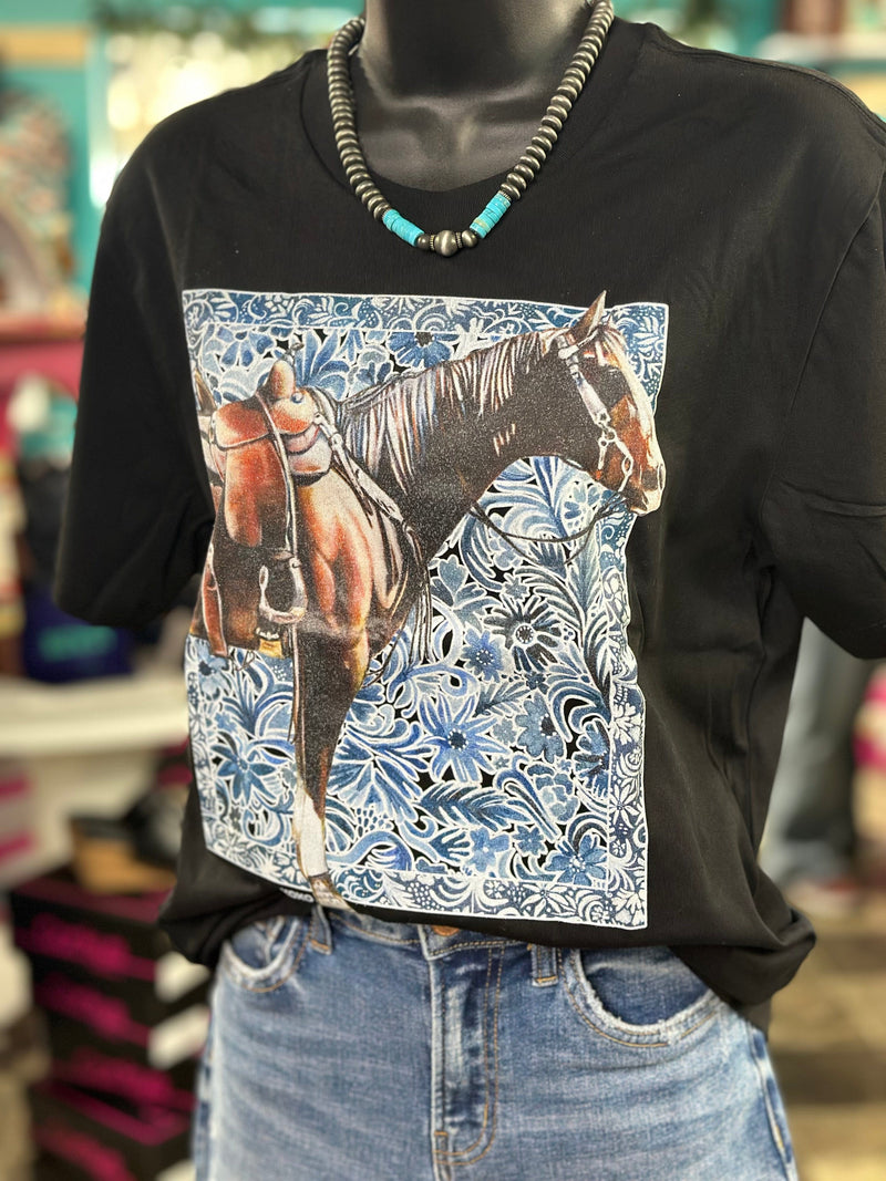 Shop Envi Me It's T-shirt Kinda Day The Retro Ranch Horse Tee