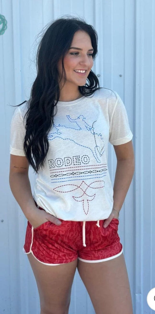 Shop Envi Me It's T-shirt Kinda Day The Rodeo Bucking Bootstitch Tee