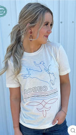 Shop Envi Me It's T-shirt Kinda Day The Rodeo Bucking Bootstitch Tee