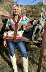 Shop Envi Me Cardigans and Kimonos The San Angelo Cowboy Southwest Cardigan