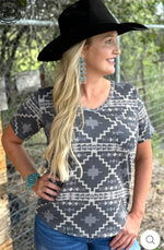 Shop Envi Me The Santa Fe Days Aztec Top