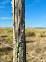 Shop Envi Me Jewelry The South of Sedona Turquoise Green & Silver Rosary Necklace