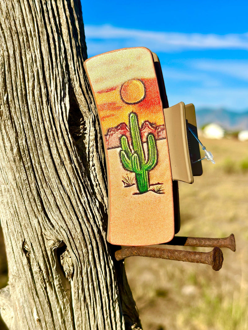 Shop Envi Me The Southwest 🌵Cactus Hair Claw Clip