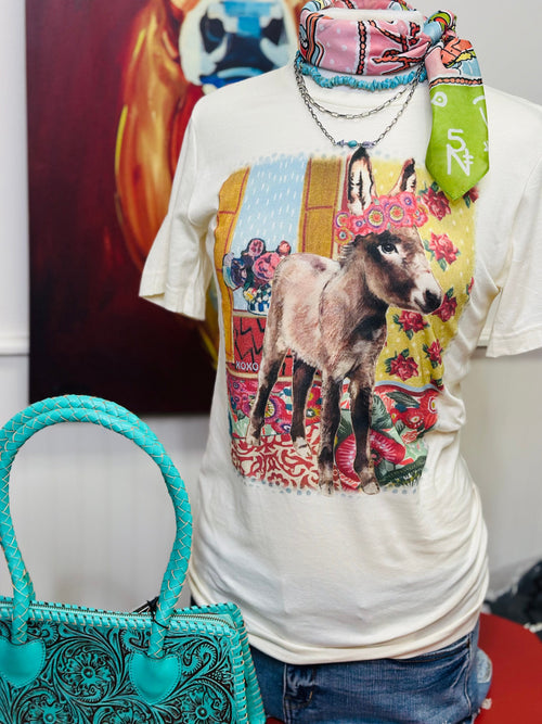 Shop Envi Me It's T-shirt Kinda Day The Spring Fling Donkey Tee