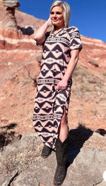 Shop Envi Me Dress it up The Spring Guadalupe Aztec Maxi Dress