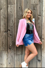 Shop Envi Me Cardigans and Kimonos The Spring South of Pink Blazer