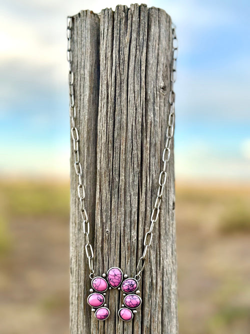 Shop Envi Me Jewelry The Think Pink Silver Paperclip Chain Squash Necklace