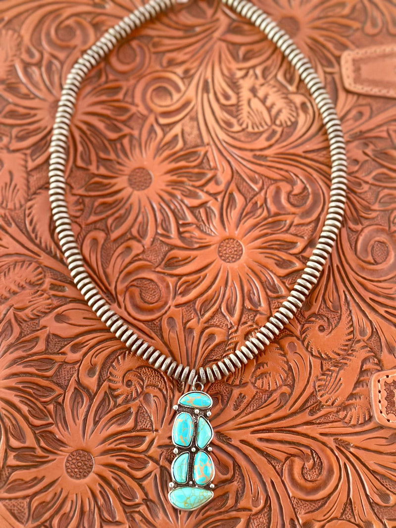 Shop Envi Me Necklaces The Too Cute Turquoise Bar Necklace