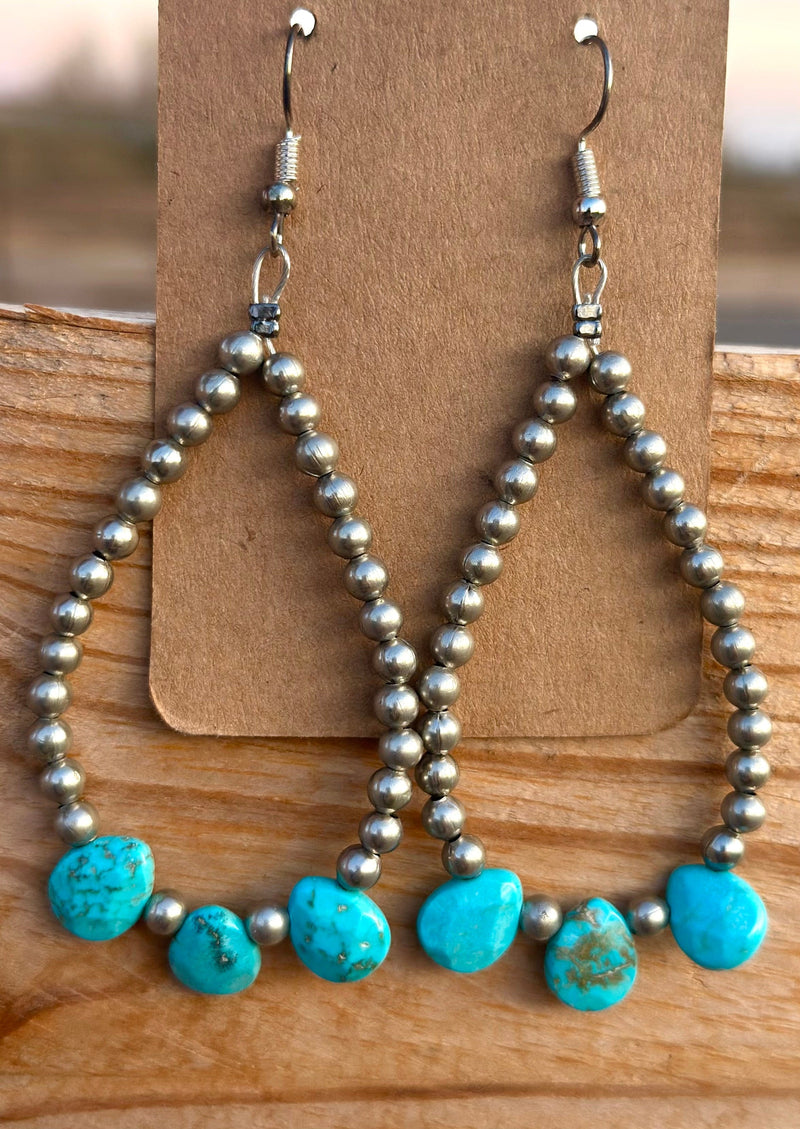 Shop Envi Me Earrings The Turquoise Stone TearDrop Earrings