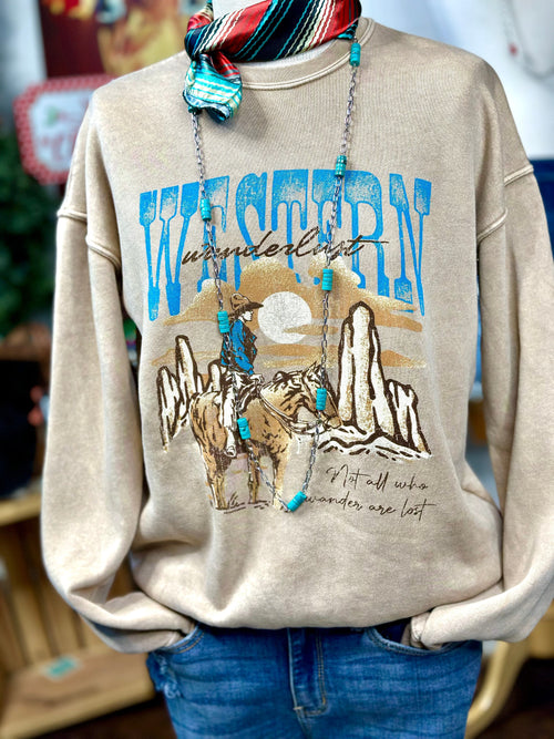 Shop Envi Me Cardigans and Kimonos The Western Wanderer Sweatshirt