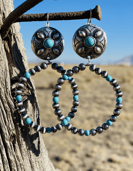 Pearl Turquoise Dangle Earrings, Southwest Leather Dangles, Hill Tribe  Mixed Metal Earrings, Navajo Pearl Boho Cowgirl Jewelry, Gift, E31 - Etsy | Turquoise  earrings dangle, Pearl leather, Cowgirl jewelry